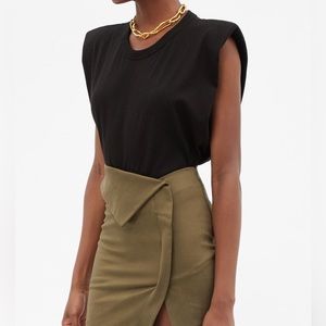 The Frankie Shop Black Eva T-Shirt